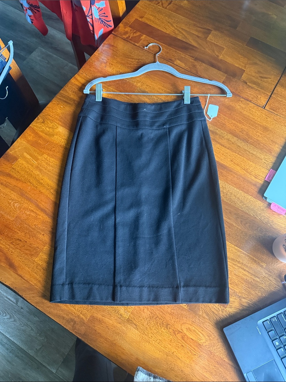 CAbi Black Miranda Pencil Skirt